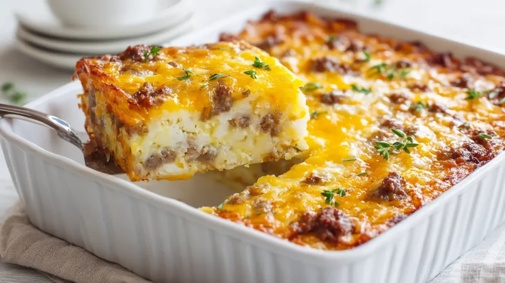 Sausage Hashbrown Casserole