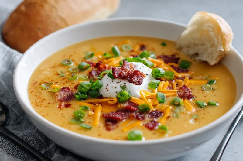 Best Loaded Potato Soup Recipe - Creamy and Comforting