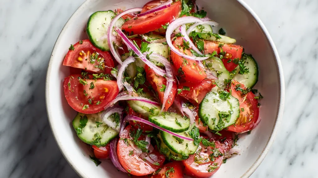 Cucumber Tomato Salad