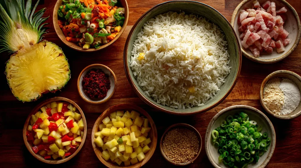 Pineapple Fried Rice Recipe | Easy Tropical Dish in 2025 3 Pineapple Fried Rice