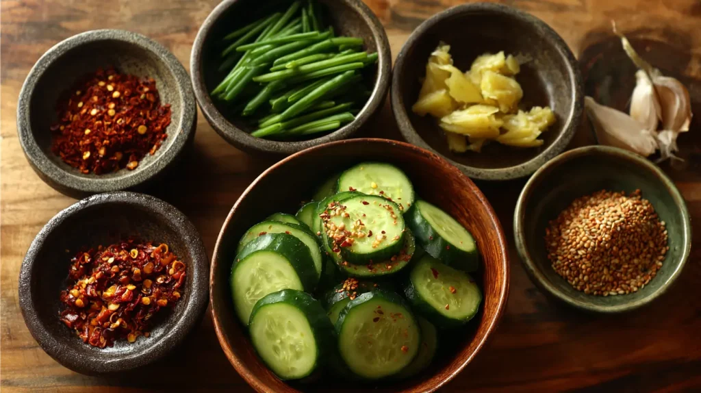 Spicy Cucumber Salad