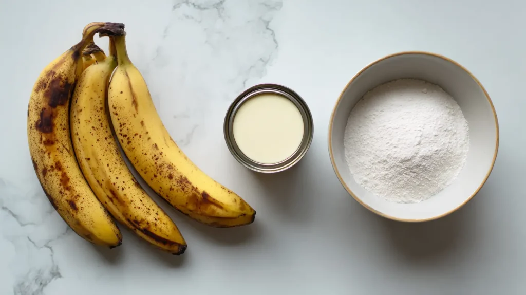 3 Ingredient Banana Bread