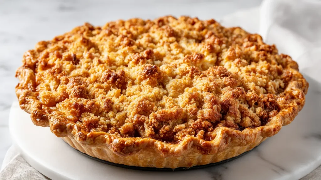 Apple Crumble Pie