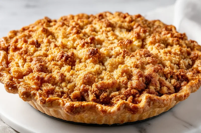 Best Apple Crumble Pie Recipe - Easy Homemade Dessert
