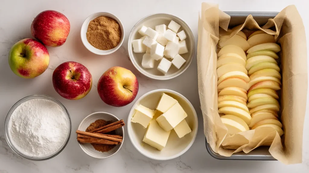 Apple Pie Bars - Easy Homemade Apple Dessert Recipe 3 Apple Pie Bars