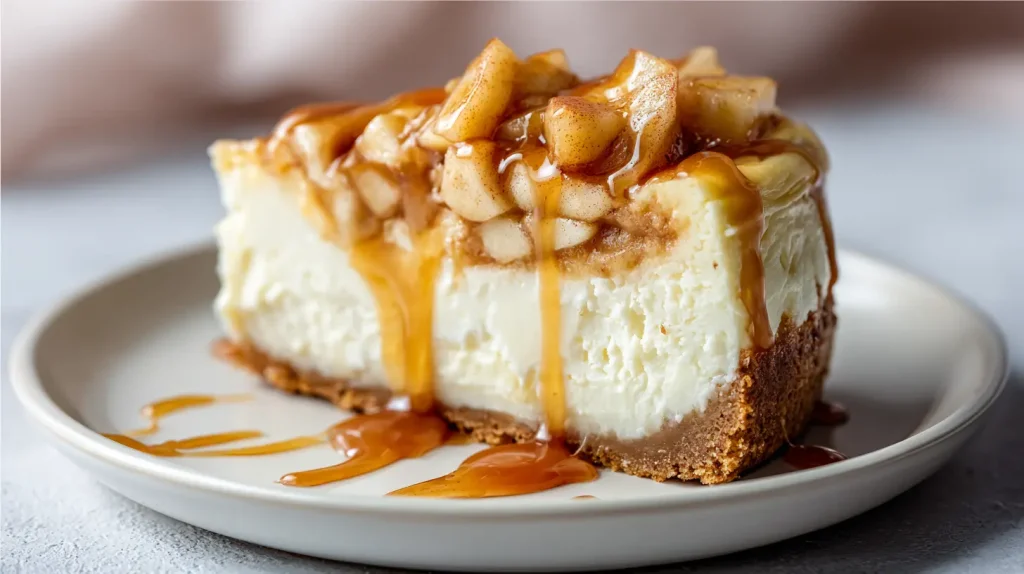Apple Pie Cheesecake Recipe - Creamy Fall Dessert 11 Apple Pie Cheesecake