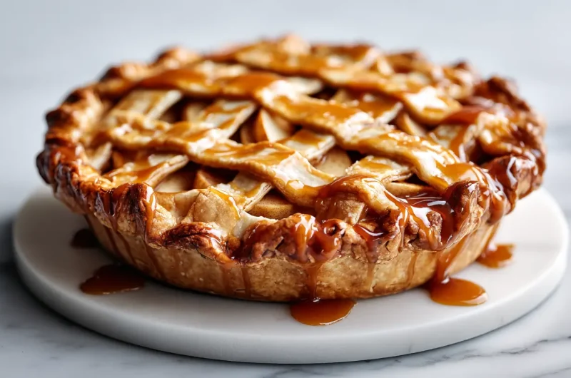Homemade Caramel Apple Pie Recipe - Easy Fall Dessert