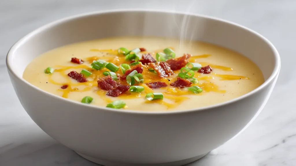 Cheesy Potato Soup - Creamy, Hearty & Easy Comfort Food 2 Cheesy Potato Soup