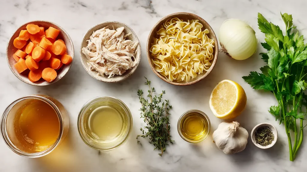 Homemade Chicken Noodle Soup with Rotisserie - Easy Recipe 3 Chicken Noodle Soup with Rotisserie