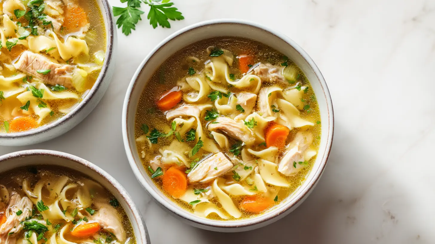 Chicken Noodle Soup with Rotisserie