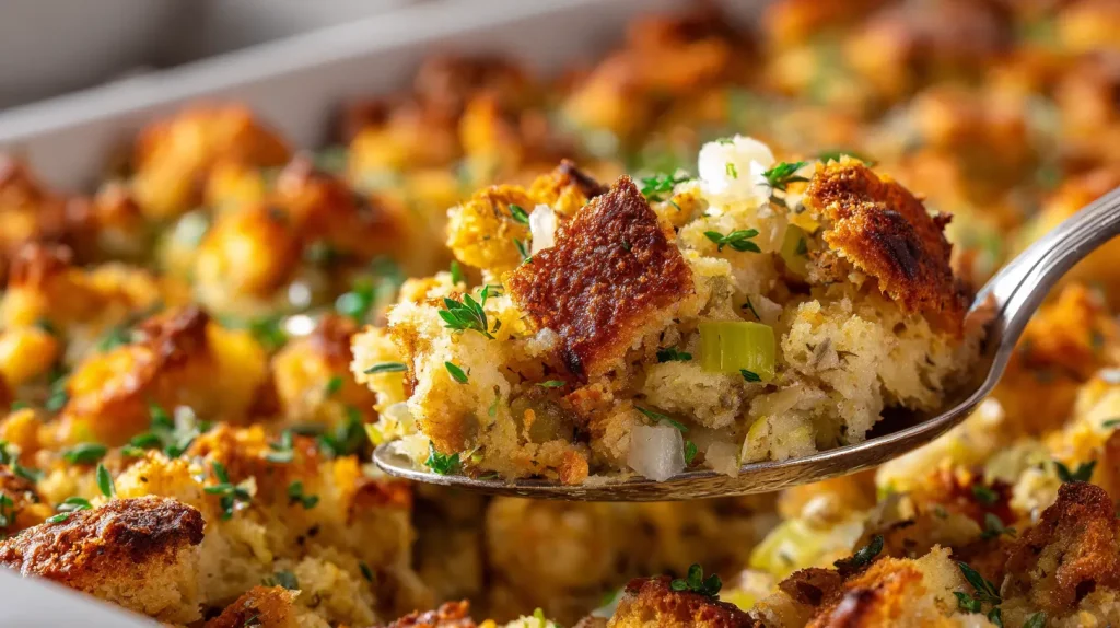 Classic Bread Stuffing Casserole
