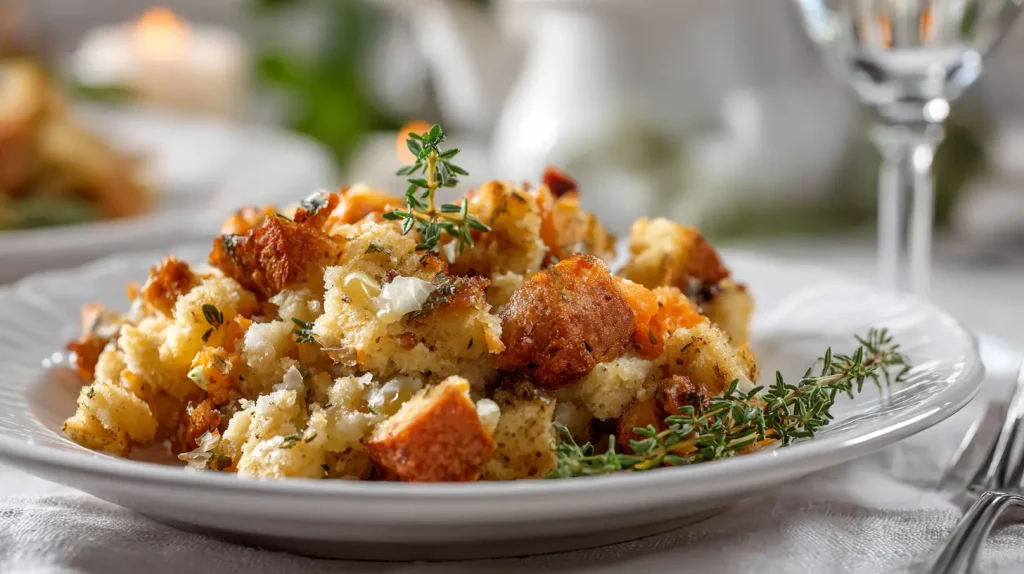 Classic Bread Stuffing Casserole