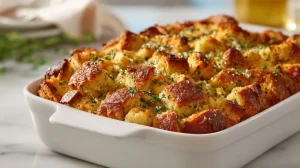 Classic Bread Stuffing Casserole