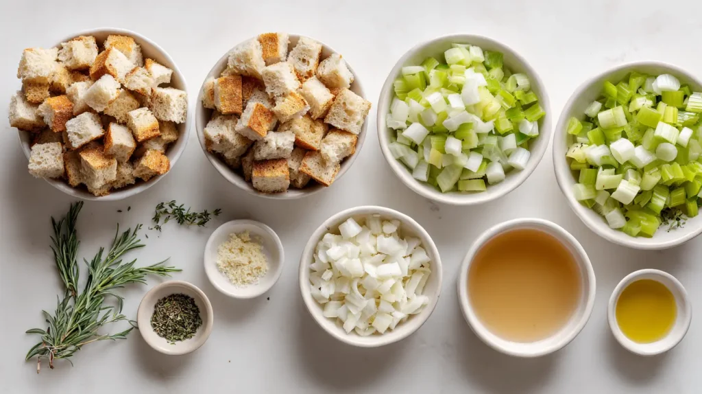 Classic Bread Stuffing Casserole