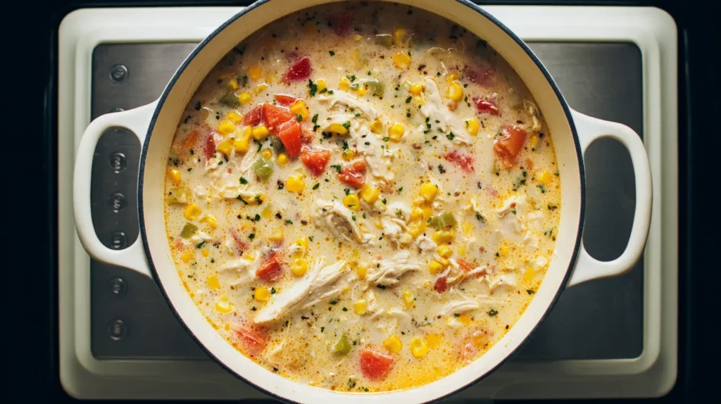 Creamy Chicken Tortilla Soup - Easy Homemade Recipe 3 Creamy Chicken Tortilla Soup