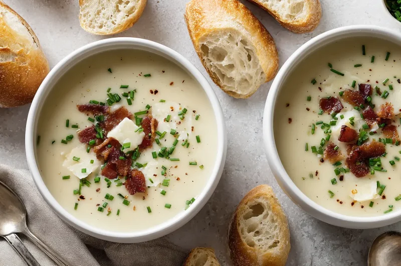 Creamy Potato Soup Recipe – Rich, Comforting & Easy