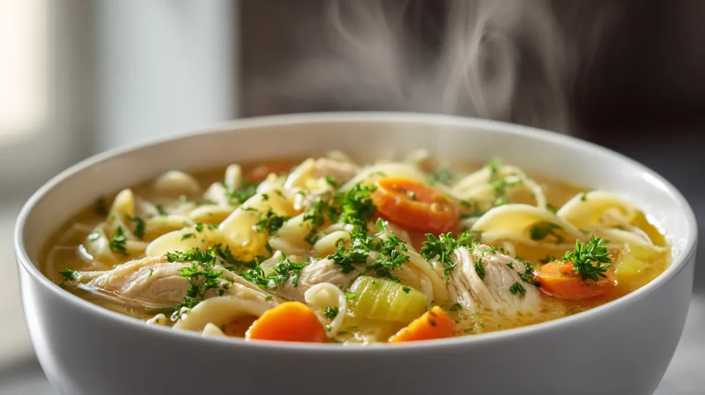 Crockpot Chicken Noodle Soup