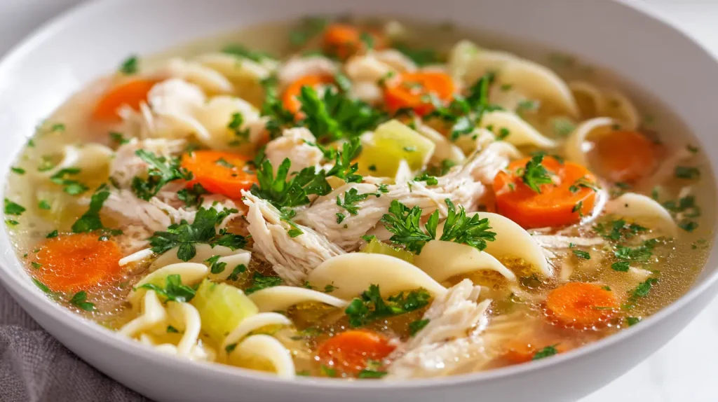 Crockpot Chicken Noodle Soup