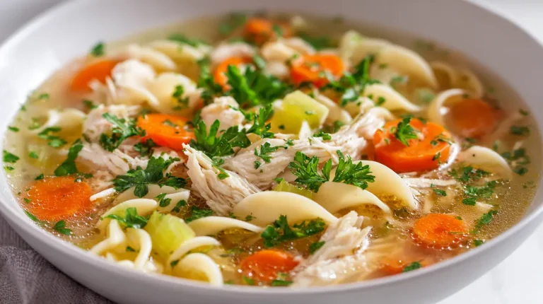 Crockpot Chicken Noodle Soup