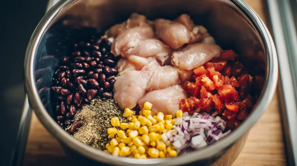 Crockpot Chicken Tortilla Soup