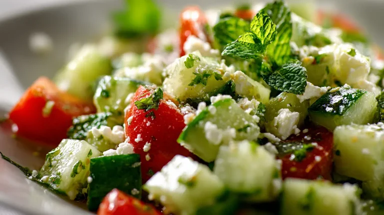 Cucumber Feta Salad