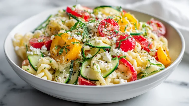 Cucumber Pasta Salad