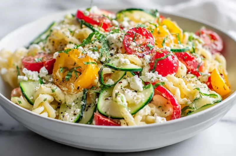 Cucumber Pasta Salad Recipe - Easy & Refreshing Salad