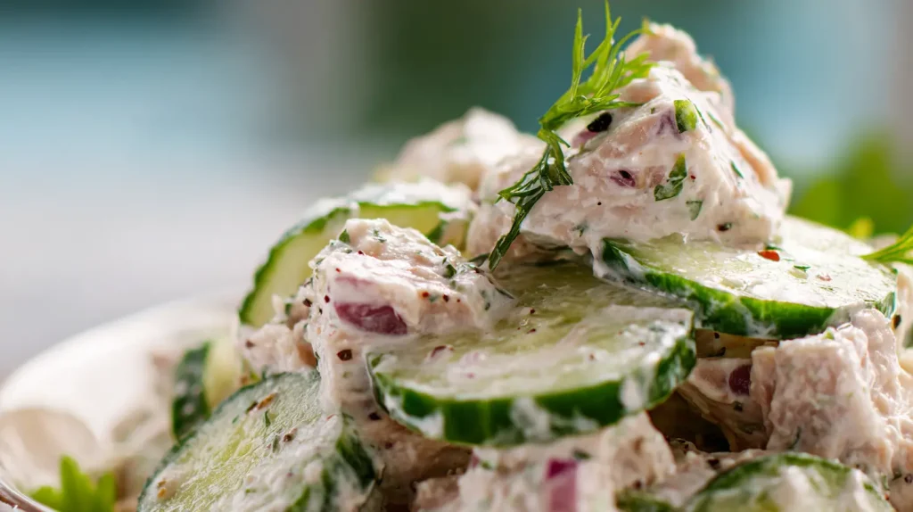 Cucumber Tuna Salad