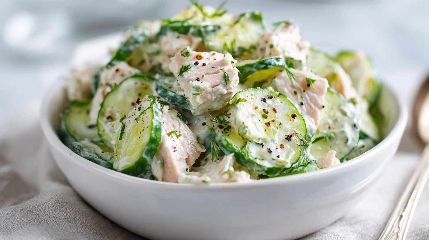 Cucumber Tuna Salad
