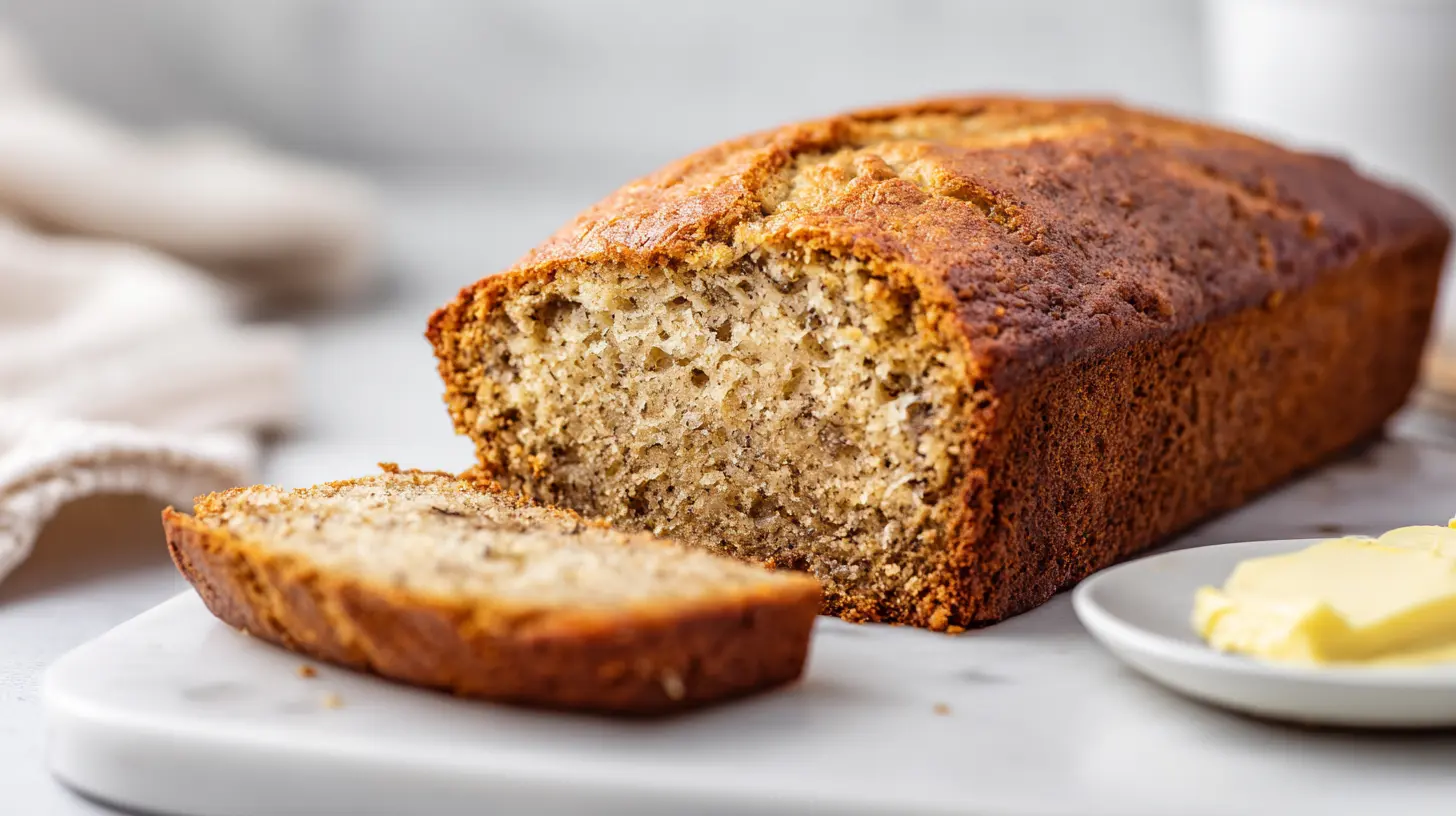 Eggless Banana Bread