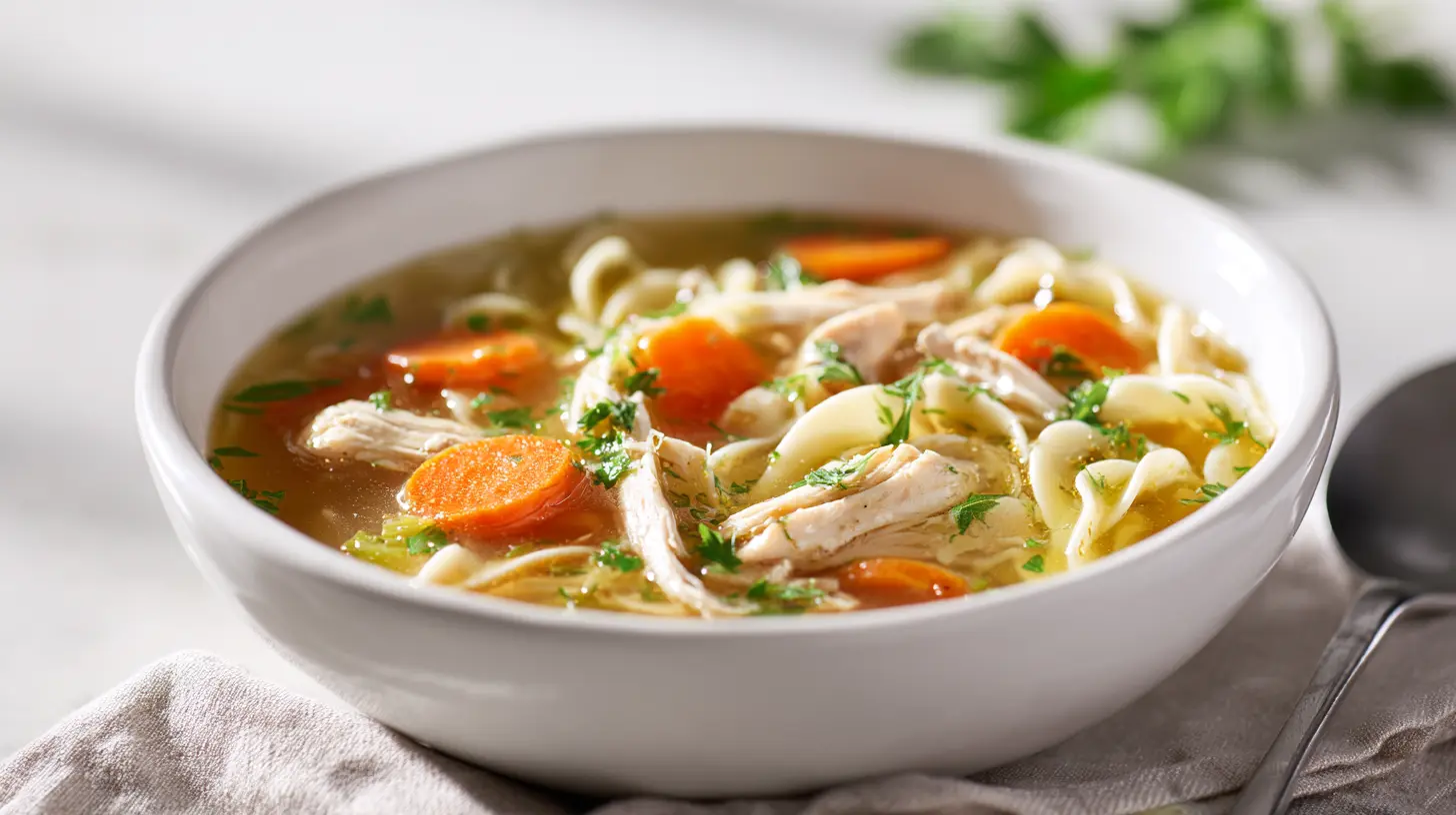 Gluten Free Chicken Noodle Soup