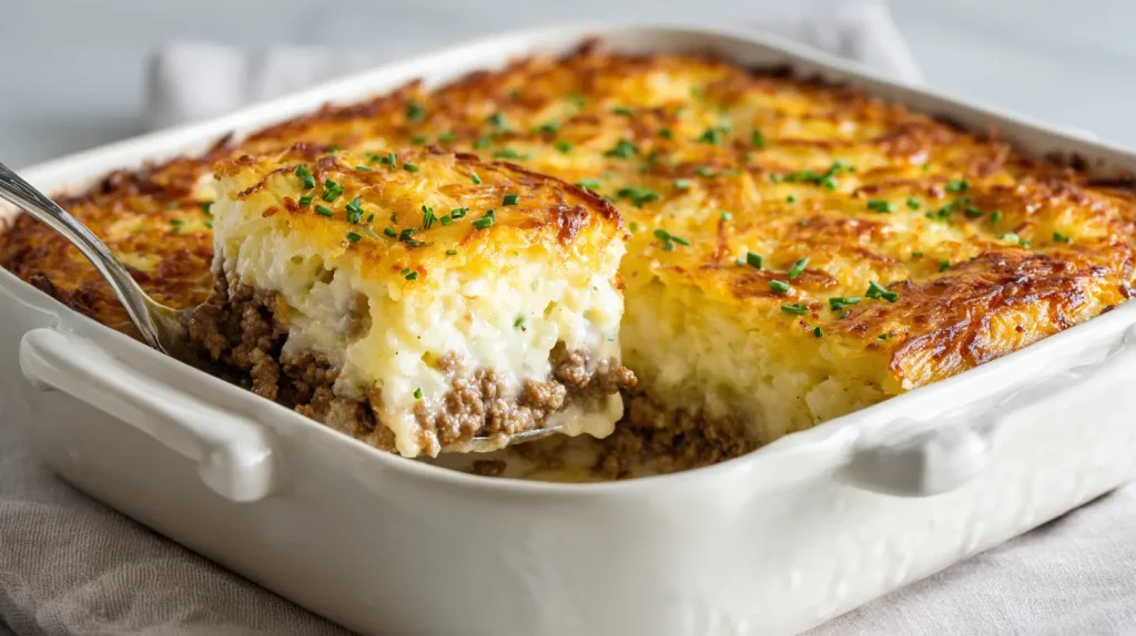 Hamburger Hashbrown Casserole