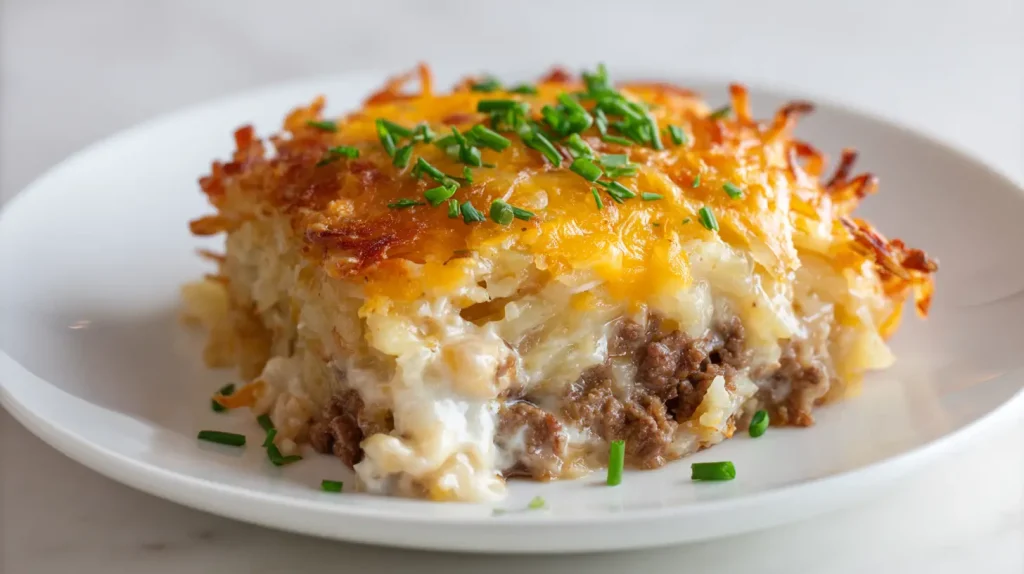 Hamburger Hashbrown Casserole