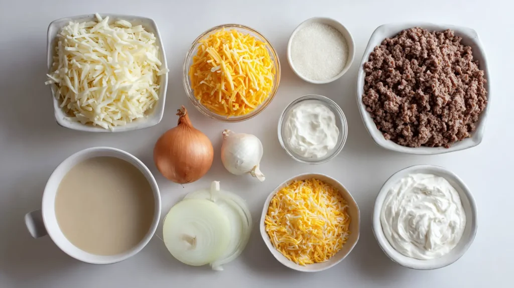 Hamburger Hashbrown Casserole