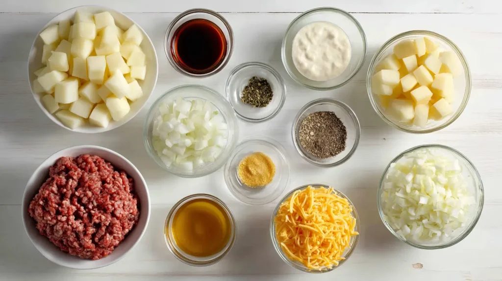 Hamburger Potato Soup - Easy, Creamy Soup With Ground Beef 3 Hamburger Potato Soup