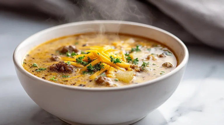 Hamburger Potato Soup