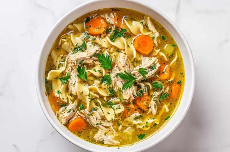 Instant Pot Chicken Noodle Soup - Easy One Pot Comfort