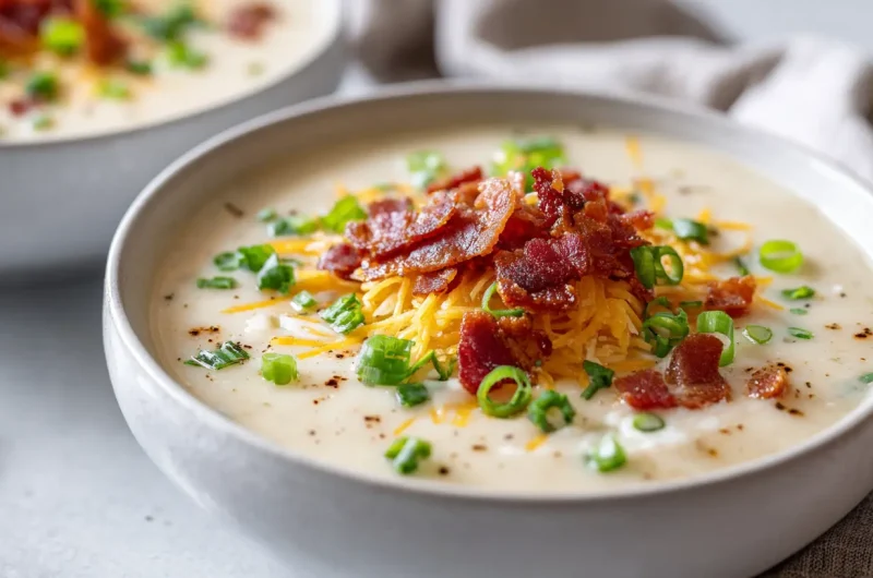 Instant Pot Potato Soup - Creamy, Easy, and Comforting