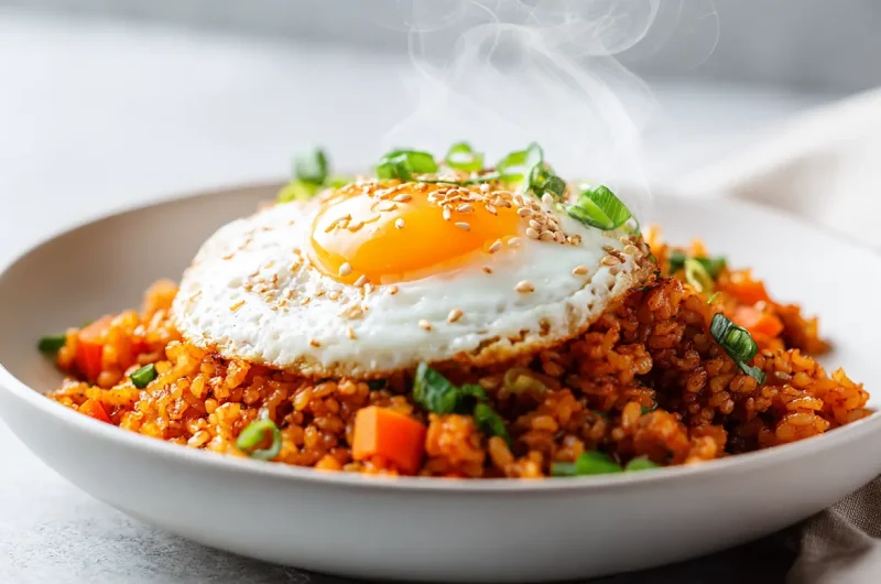 Korean Fried Rice Recipe - Easy Homemade Korean Rice