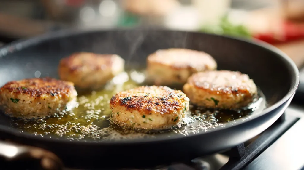 Low-Carb Salmon Patties - Easy Keto Salmon Recipe 3 Low-Carb Salmon Patties