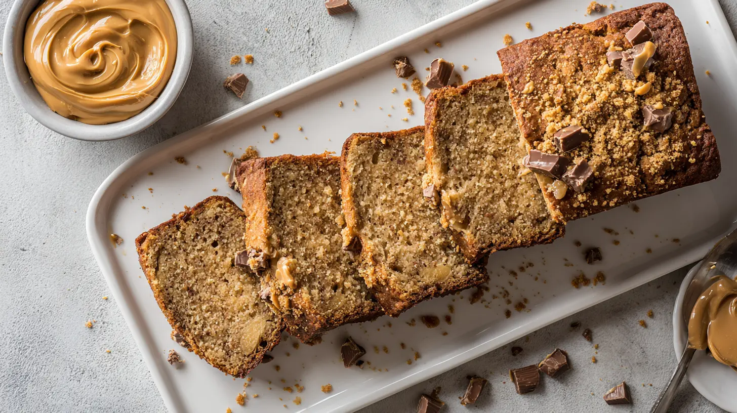 Peanut Butter Banana Bread