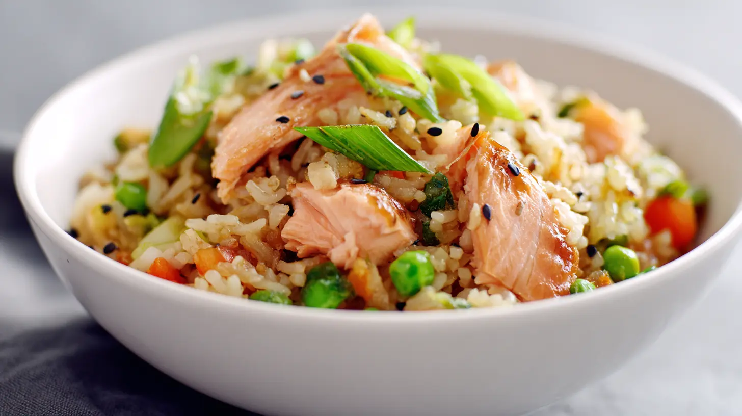 Salmon Fried Rice