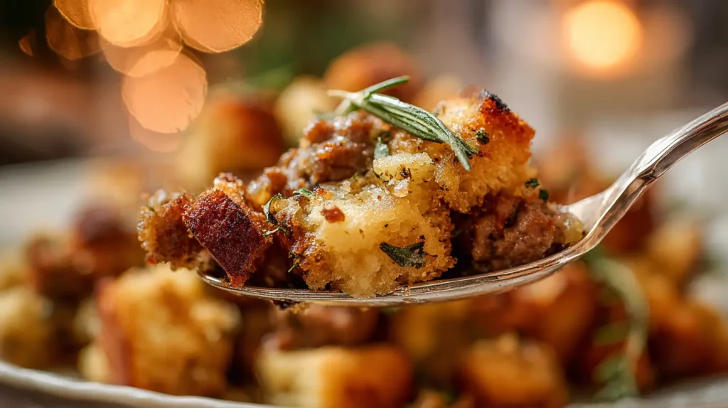 Thanksgiving Sausage Stuffing Recipe - Savory Classic 2 Sausage Stuffing Recipe