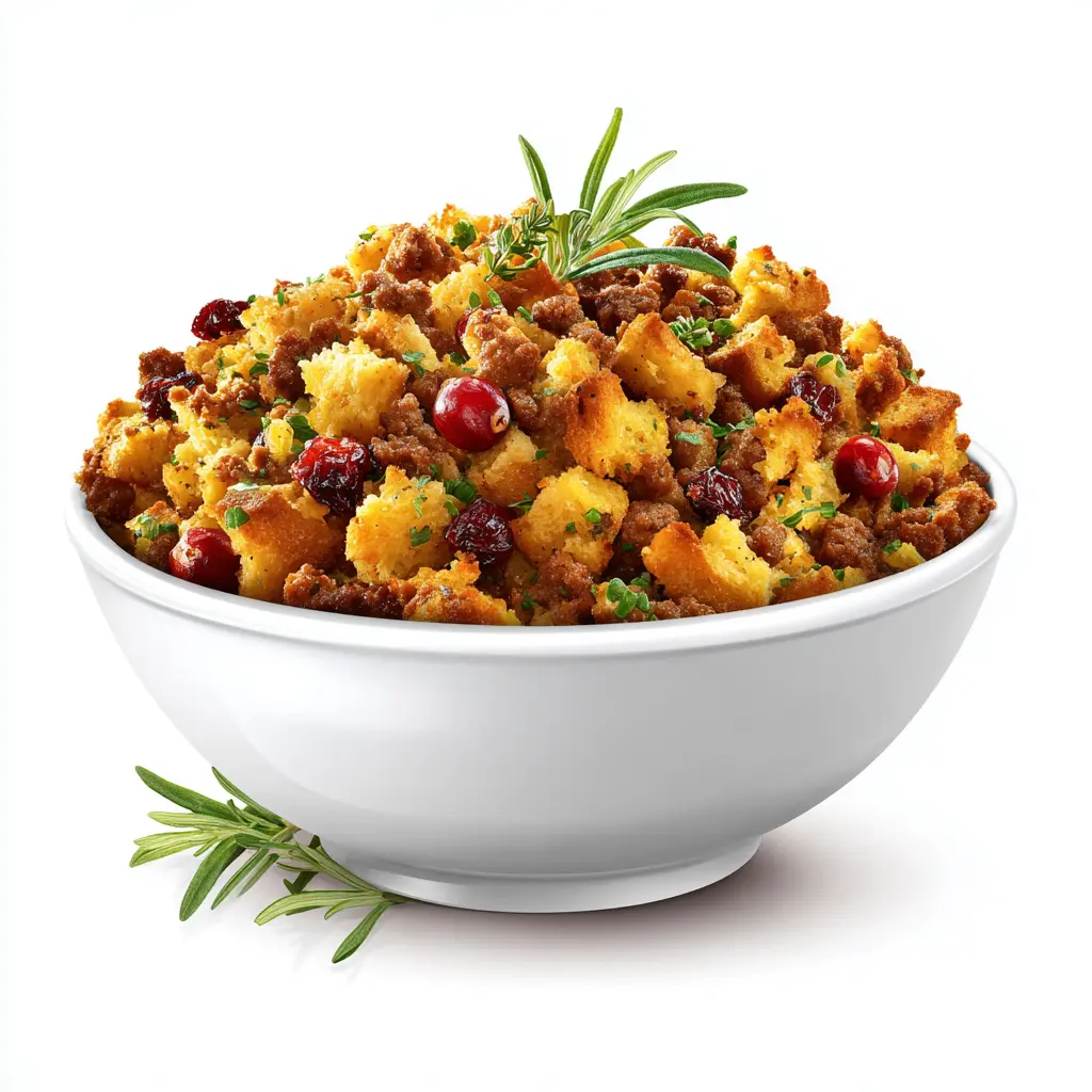 Thanksgiving Sausage Stuffing Recipe - Savory Classic 4 Sausage Stuffing