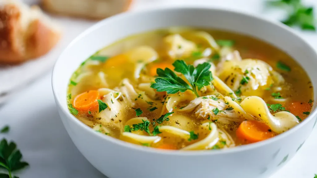 Slow Cooker Chicken Noodle Soup
