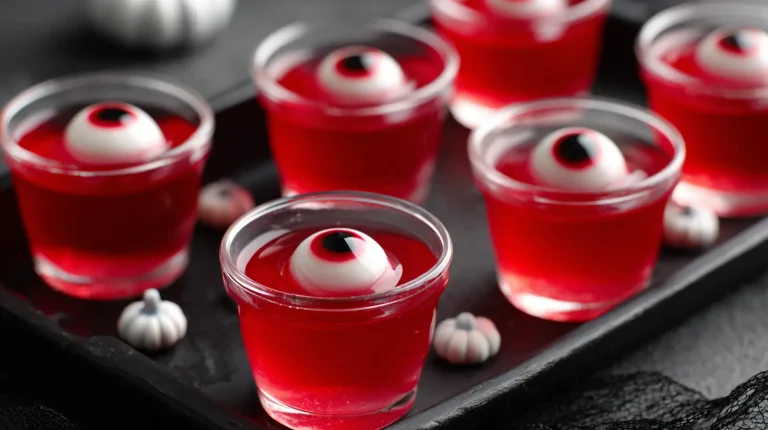 Spooky Halloween Eyeball Jello Shots