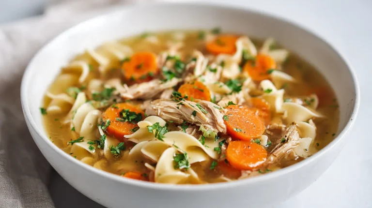 Vegan Chicken Noodle Soup