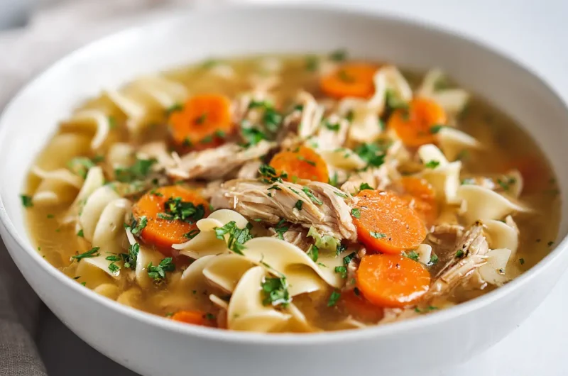 Vegan Chicken Noodle Soup - Cozy Plant-Based Comfort
