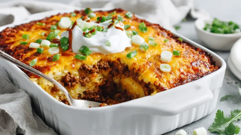 Taco Hashbrown Casserole