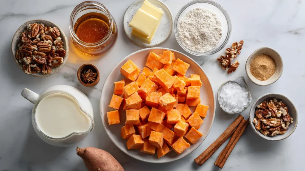 Vegan Sweet Potato Casserole
